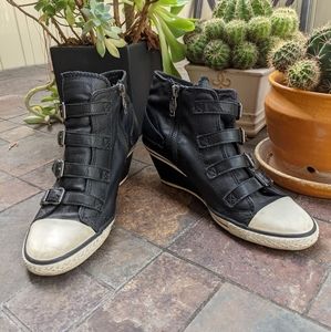 Women ash leather shoe size 37